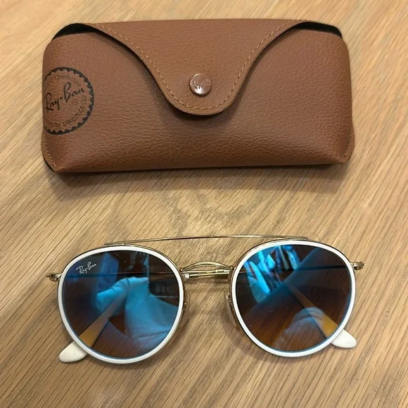 Ray-Ban | Accessories | Rayban New Never Worn White Round  display picture 2